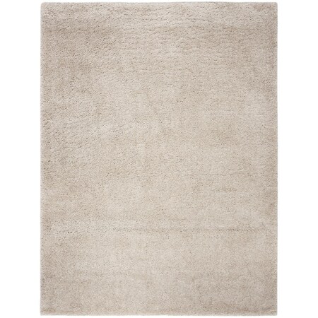 Safavieh 5 ft. 3 in. x 7 ft. 6 in. Royal Shag 100 Rectangle Power-Loomed Rug Beige RYG115B-5